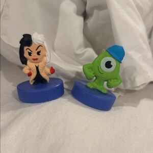 Disneyland 70th anniversary McDonald’s cruella and Mike